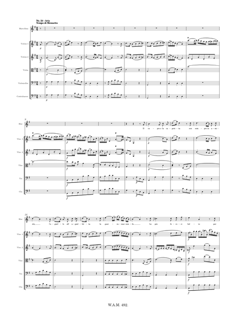 Le nozze di Figaro, K.492 – Act IV, No. 24 - Aria / Recitative (Scene 4, 5, 6, 7)