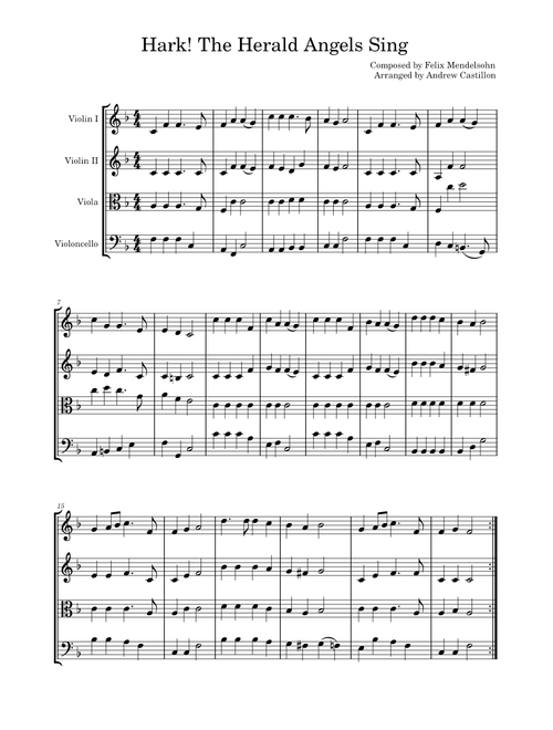Hark, the Herald Angels Sing – Felix Mendelssohn