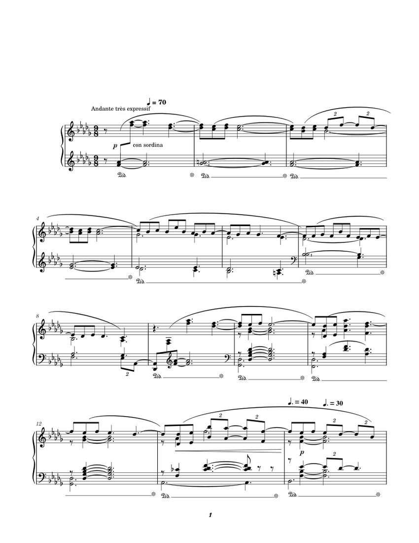 Clair de lune Claude Debussy piano tutorial