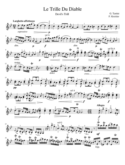 The Devil's Trill Sonata