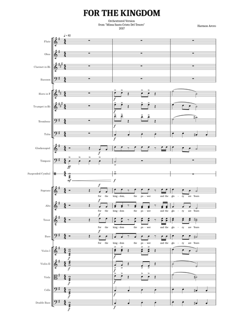 For The Kingdom (Orchestrated Version) by Harmon Arceo from Missa Santo Cristo Del Tesoro