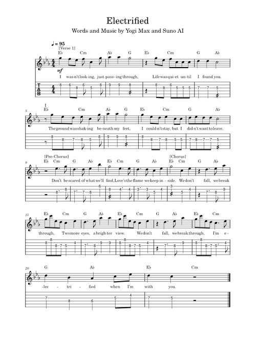 Electrified in Eb Major
