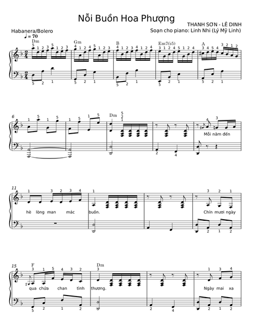 Nỗi buồn hoa phượng - Thanh Sơn