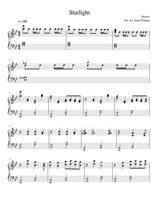 Starlight--Starset