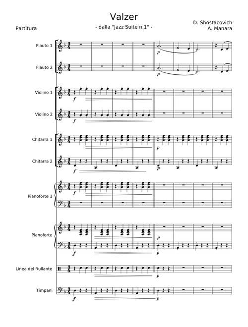 Lyric Waltz - Dmitri Shostakovich