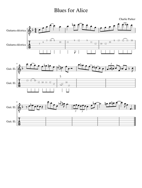Blues for Alice