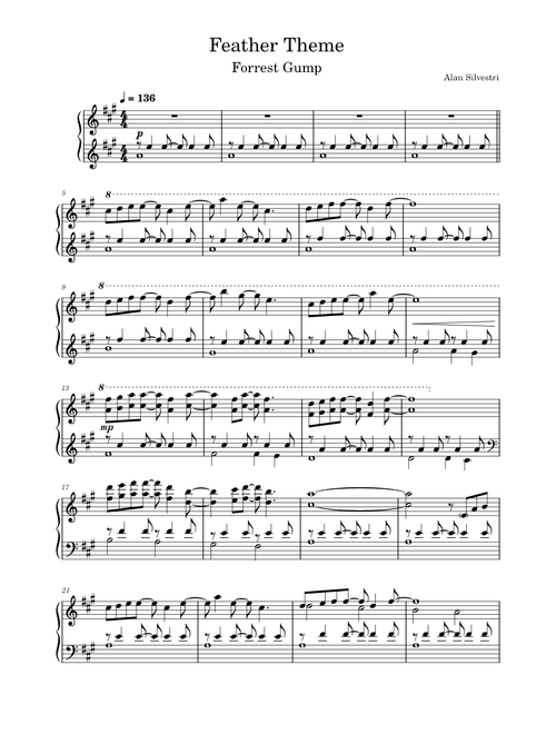 Feather Theme – Alan Silvestri (Film)