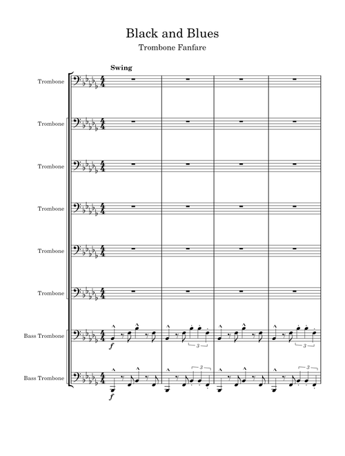 Black and Blues – William Bilal