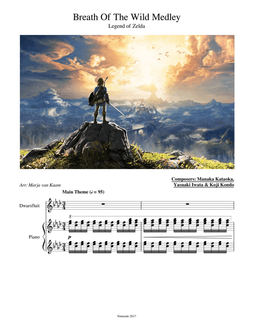 Breath Of The Wild Medley (for Flute & Piano)