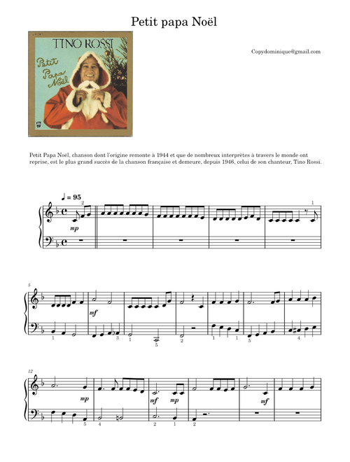 Petit papa Noël – Tino Rossi 1944