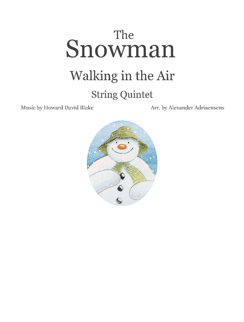 Walking in the air – The Snowman