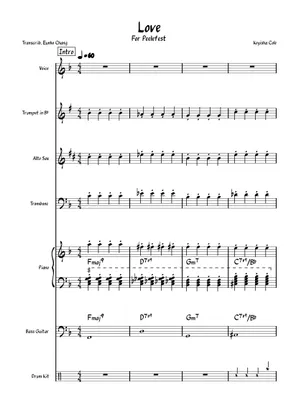 Love - Keyshia Cole Sheet music for Piano, Synthesizer Love - Keyshia Cole Sheet music for Piano, Synthesizer