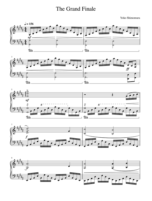 The Grand Finale – Yoko Shimomura