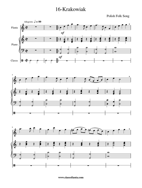 16-Krakowiak-Polish Folk Song