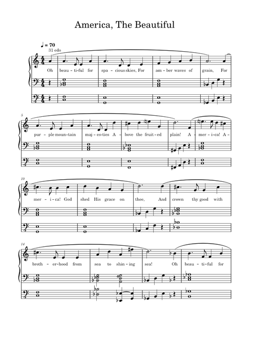America, The Beautiful (Pipe Organ)