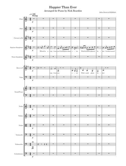Happier Than Ever – Billie Eilish (Orchestral Version)