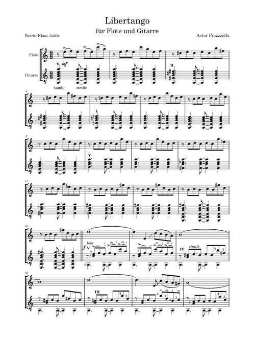 Libertango – Astor Piazzolla