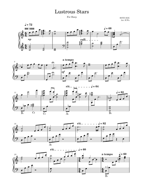 Lustrous Stars – Arcangelo Chen (陈子敏)
