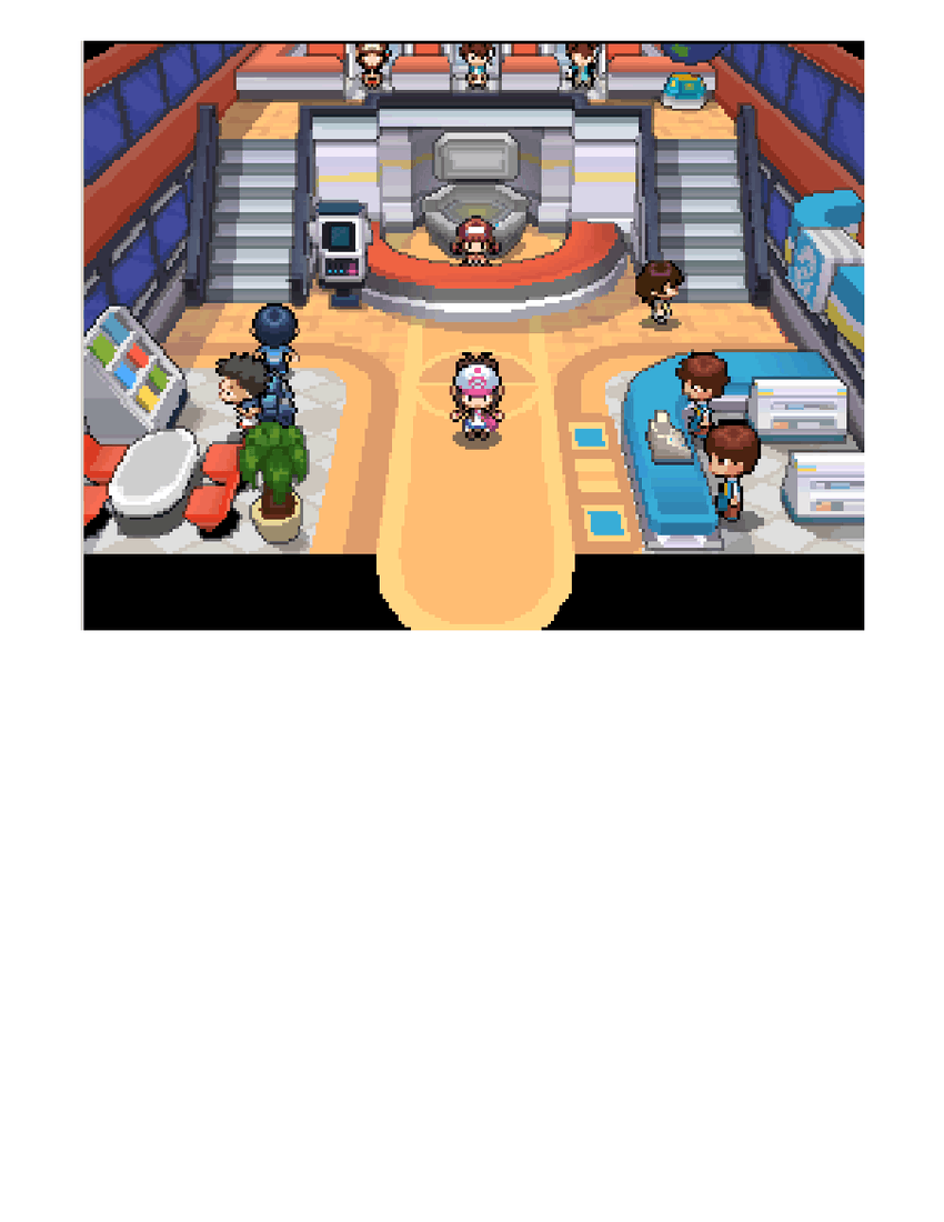 Pokémon Center (Pokémon B/W/B2/W2) (MIDI rip) Sheet Music for Piano ...