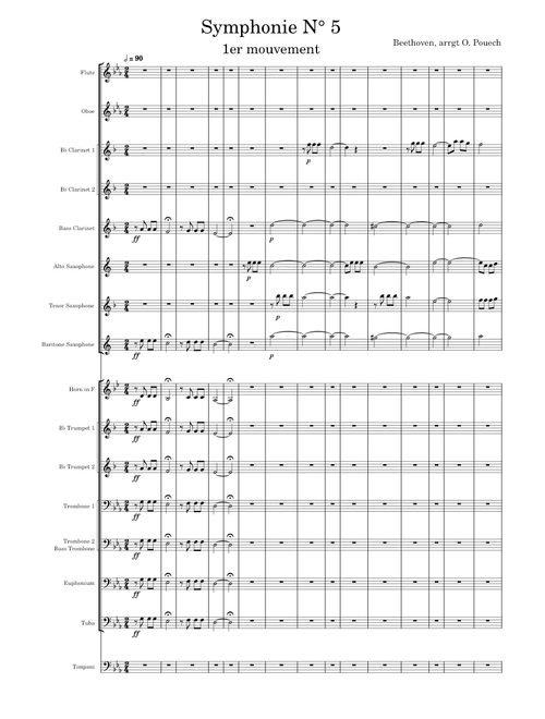 Symphonie N° 5 Premier Mouvement – Ludwig Van Beethoven
