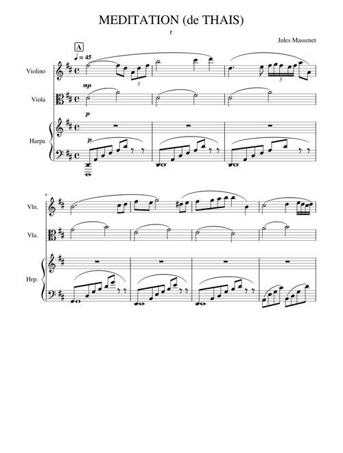 Méditation (Thaïs) – Jules Massenet