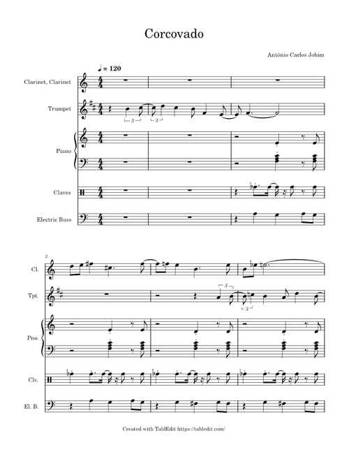 Corcovado (Quiet Nights Of Quiet Stars) – Antonio Carlos Jobim, Vinicius de Moraes