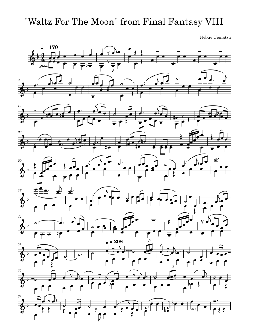 Waltz For The Moon