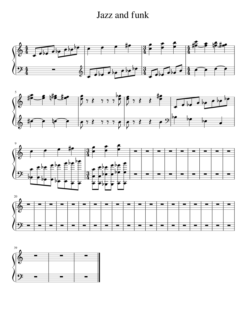 無料楽譜】Four Brothers（）／Giuffre J.【JAZZ】