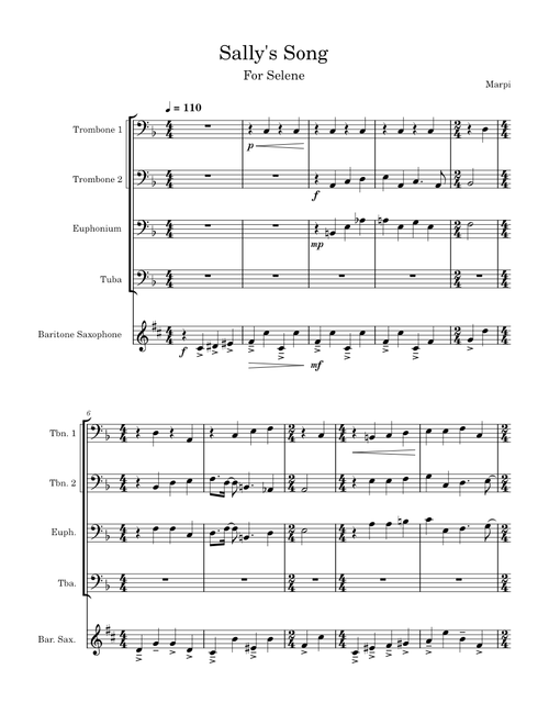 Sally's Song