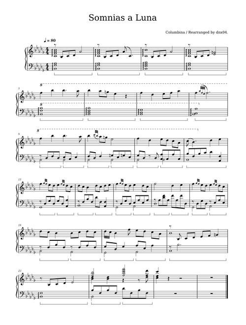 Lullaby of the New Moon (I): Somnias a Luna – HOYO-MiX - Incompleted