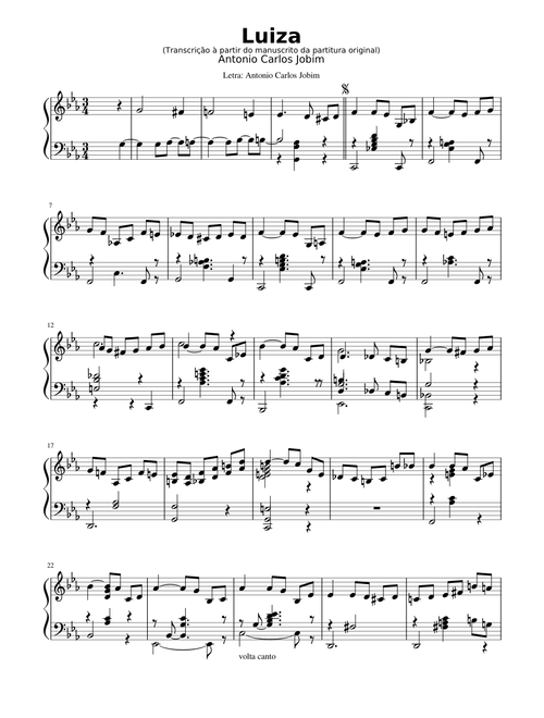 Luiza - Tom Jobim