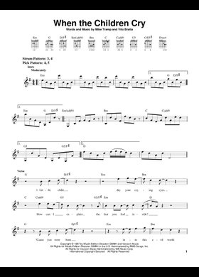 Free White Lion sheet music | Download PDF or print on MuseScore.com