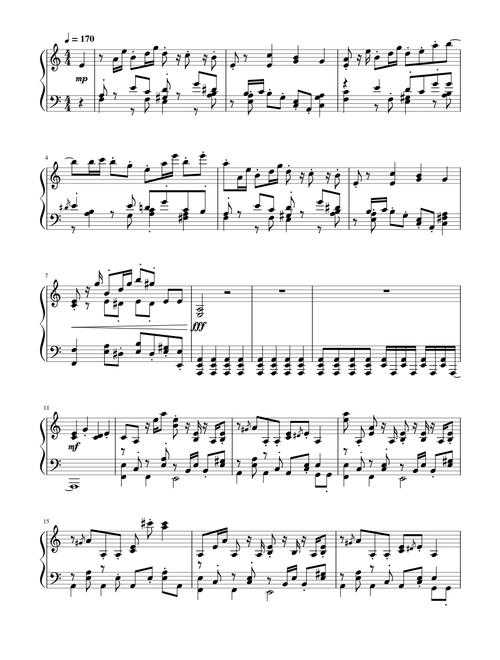 vocaloid BANGERS sheet music by xvvtbcvkjd | Play, print, and