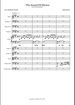The Sound Of Silence (Arr. Raffaele Fonzi) - Disturbed (Large Ensemble) Mixed Ensemble