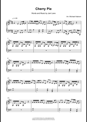 Free Cherry Pie by Warrant sheet music | Download PDF or print on