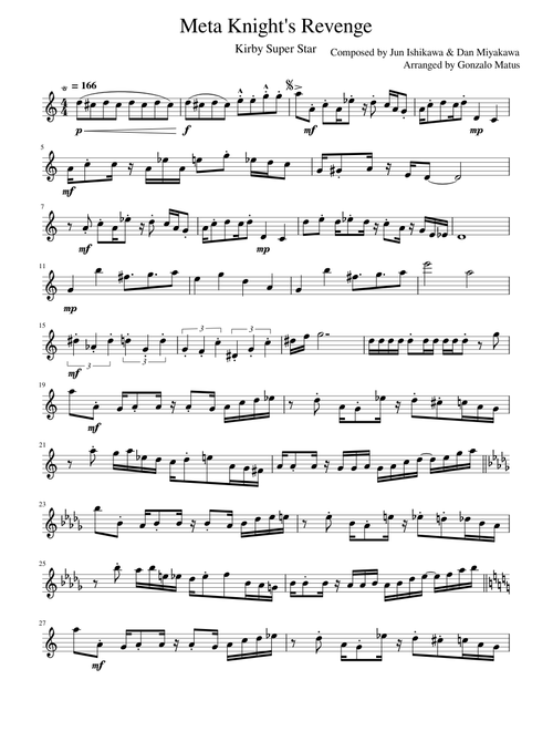 Meta Knight's Revenge - Violin Solo
