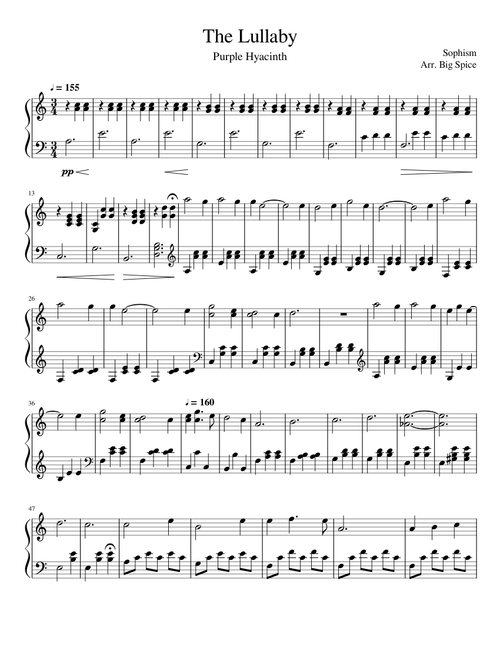 The Lullaby - Purple Hyacinth