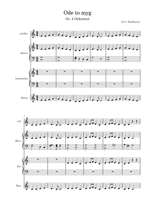 Ode To Joy – Ludwig Van Beethoven