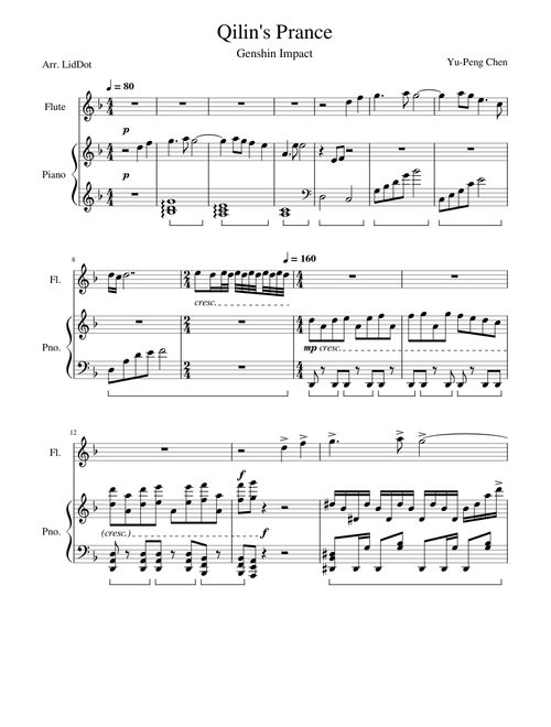 Genshin Impact - Ganyu: Radiant Dreams – Yu Peng Chen