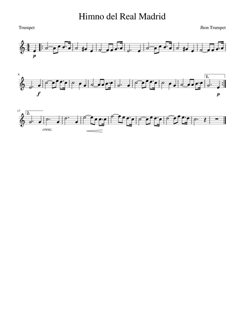 Himno del Real Madrid