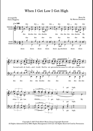 When i get low i get high - Ella Fitzgerald Sheet Music with Chords for ...