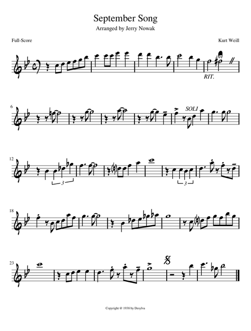 September Song