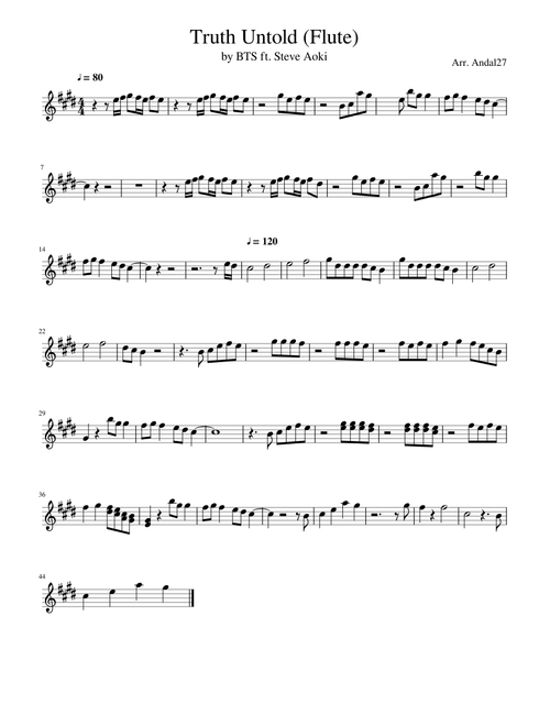 Truth Untold - BTS ft. Steve Aoki