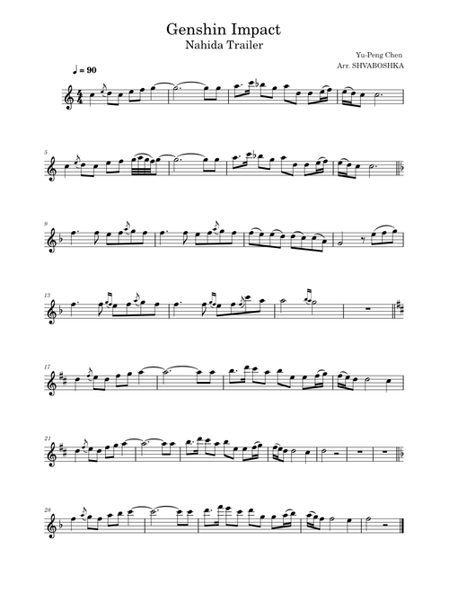 Nahida: Boundless Bliss – Yu-Peng Chen - Genshin Impact