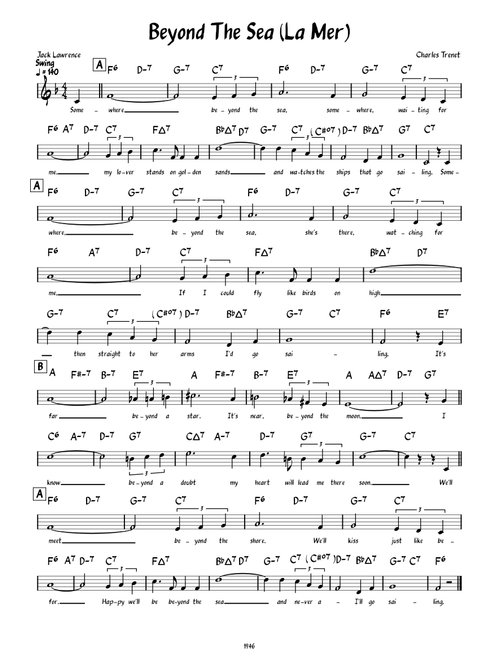 Beyond The Sea (La Mer) – Charles Trenet