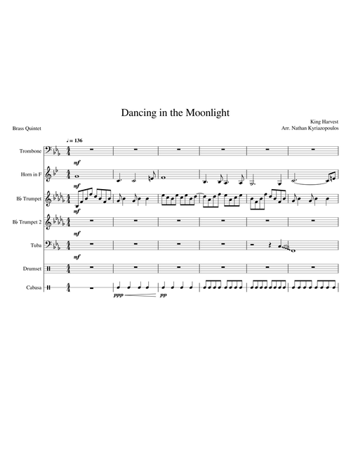 King Harvest -- Dancing in the Moonlight