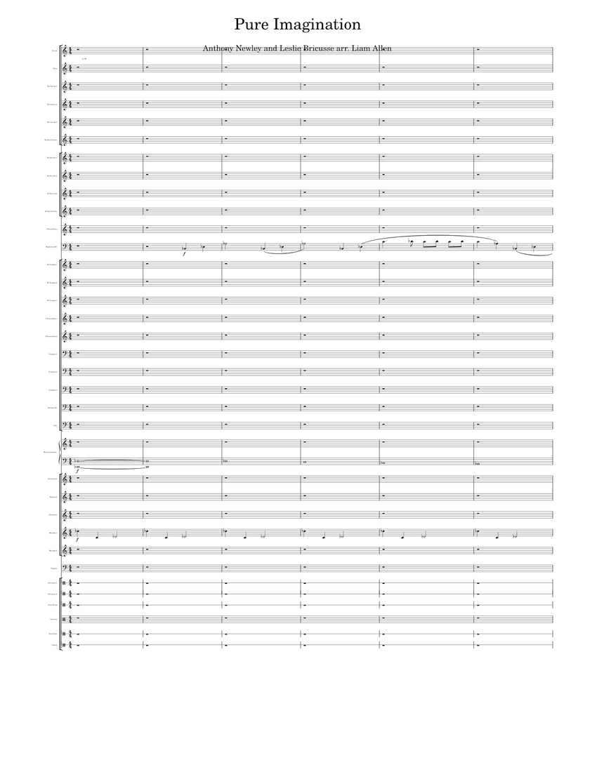 Pure Imagination – Leslie Bricusse Pure Imagination Marching ...