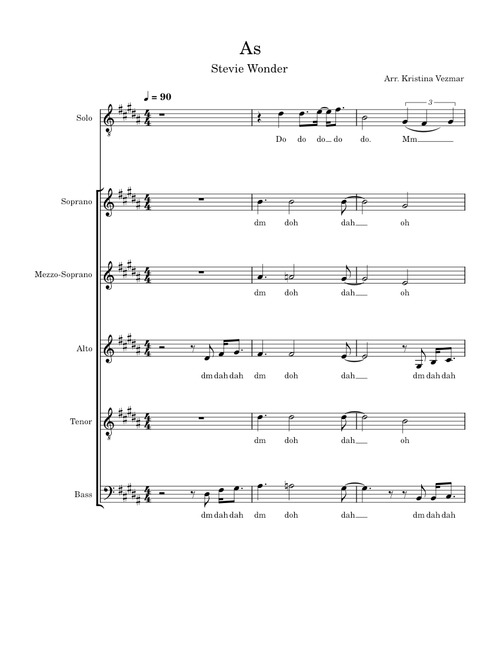 As – Stevie Wonder