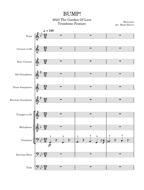 Bluecoats 2023 Bump – The Bluecoats Trombone Feature - Pep Tune