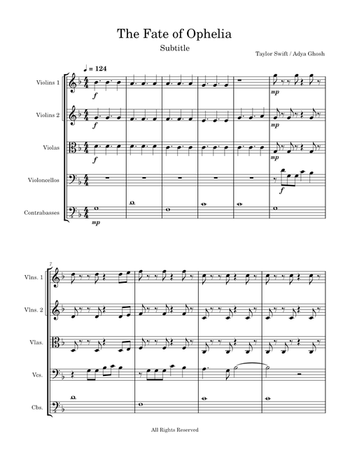 The Fate of Ophelia – Taylor Swift
